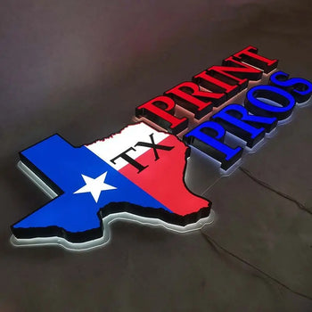 Dual Illuminated Channel Letters