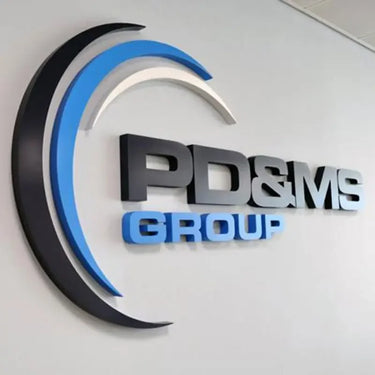 3D Custom Metal Logo Sign | Stainless Steel Business Branding | Indoor/Outdoor Laser Cut Aluminum Signage