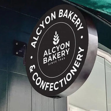 Boost brand recognition with professional illuminated signage. Our side-mount lightboxes ensure your message is seen day and night.