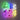 Color-changing-infinity-signs-for-birthday-parties
