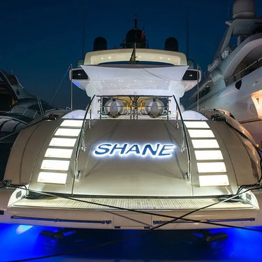 Custom Lighted Boat Name Signs for Yachts & Ships