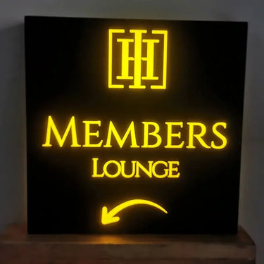 Custom LED Light Up Sign Premium Illuminated Backlit Light Box