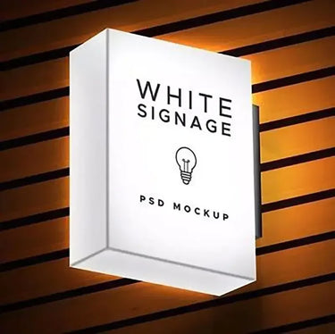 Custom monogram LED light box sign for wedding gift and couples present