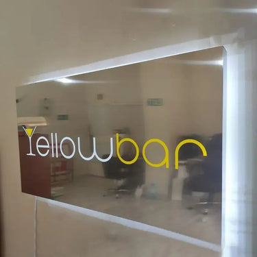 Energy-efficient metal light box signs. Save on power with our bright LED technology while making your message stand out. Request a custom design.