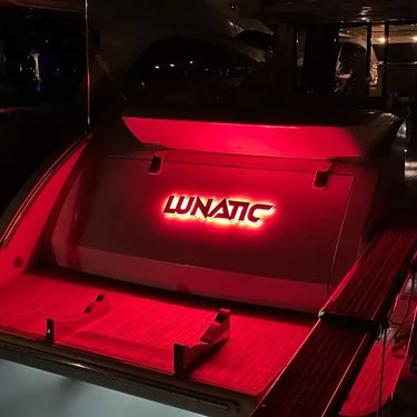 Lighted Transom Name Plates for Boats & Motor Yachts