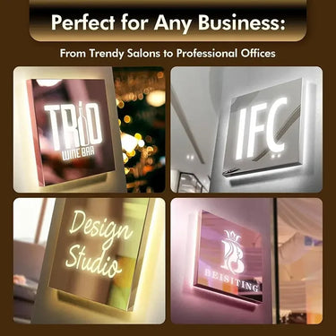 Metal light box signs for menu boards & wayfinding. Crisp, even illumination makes content easy to read. Durable and stylish. Explore applications.