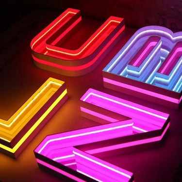 Modern Infinity Mirror Sign Waterproof & Battery Operated LED