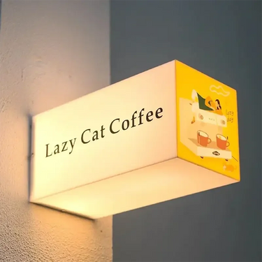 Wholesale custom acrylic light box signs for corporate events and trade shows