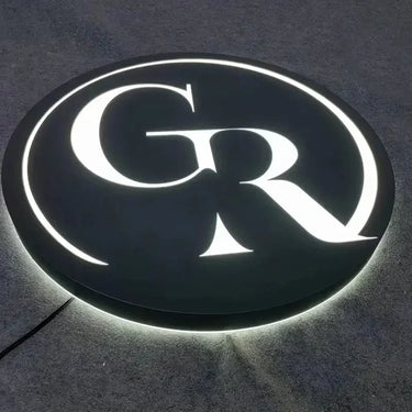 Stand out with a custom round LED sign box. Made from premium aluminum alloy. Perfect for promotions, wayfinding, and enhancing your business curb appeal.