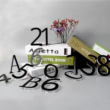 Personalized Acrylic Anniversary Numbers - Custom Laser Cut Gift