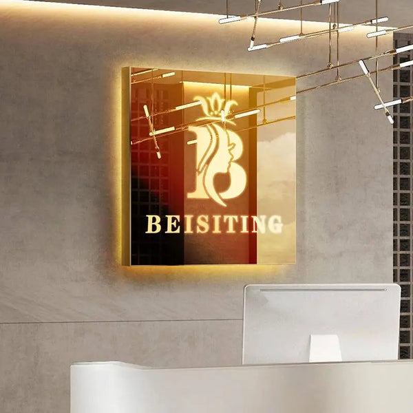Metal LED Light Boxes - Stainless Steel Illuminated Signs ...