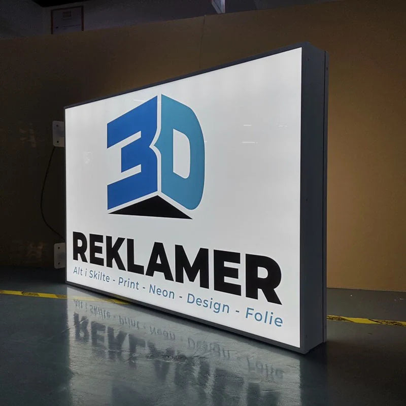 Printed Acrylic Light Boxes - Custom UV LED Logo Signs – CustomSignageHub