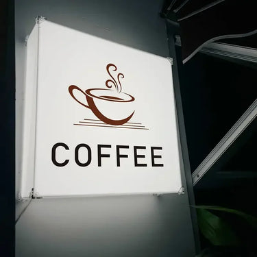 Custom quote and name acrylic light box sign for office and home office decor