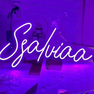 custom neon sign for wedding anniversary gift (